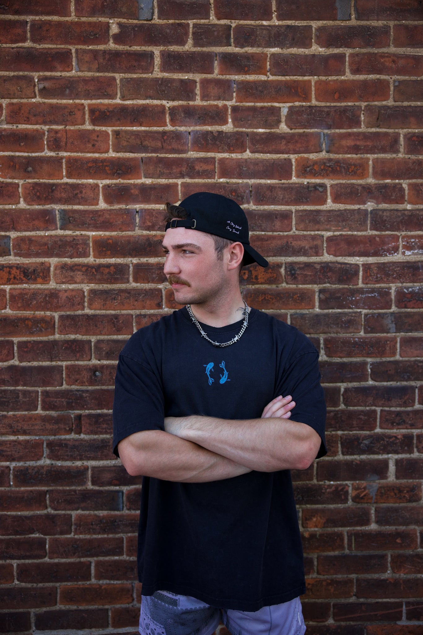 Vintage Wash Koi Tee