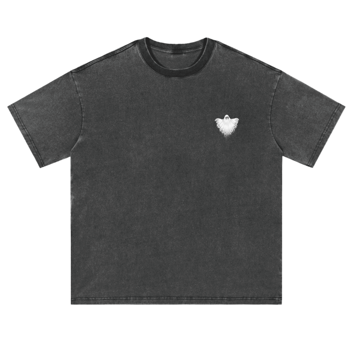Fluffy Vintage Wash Ghost Tee