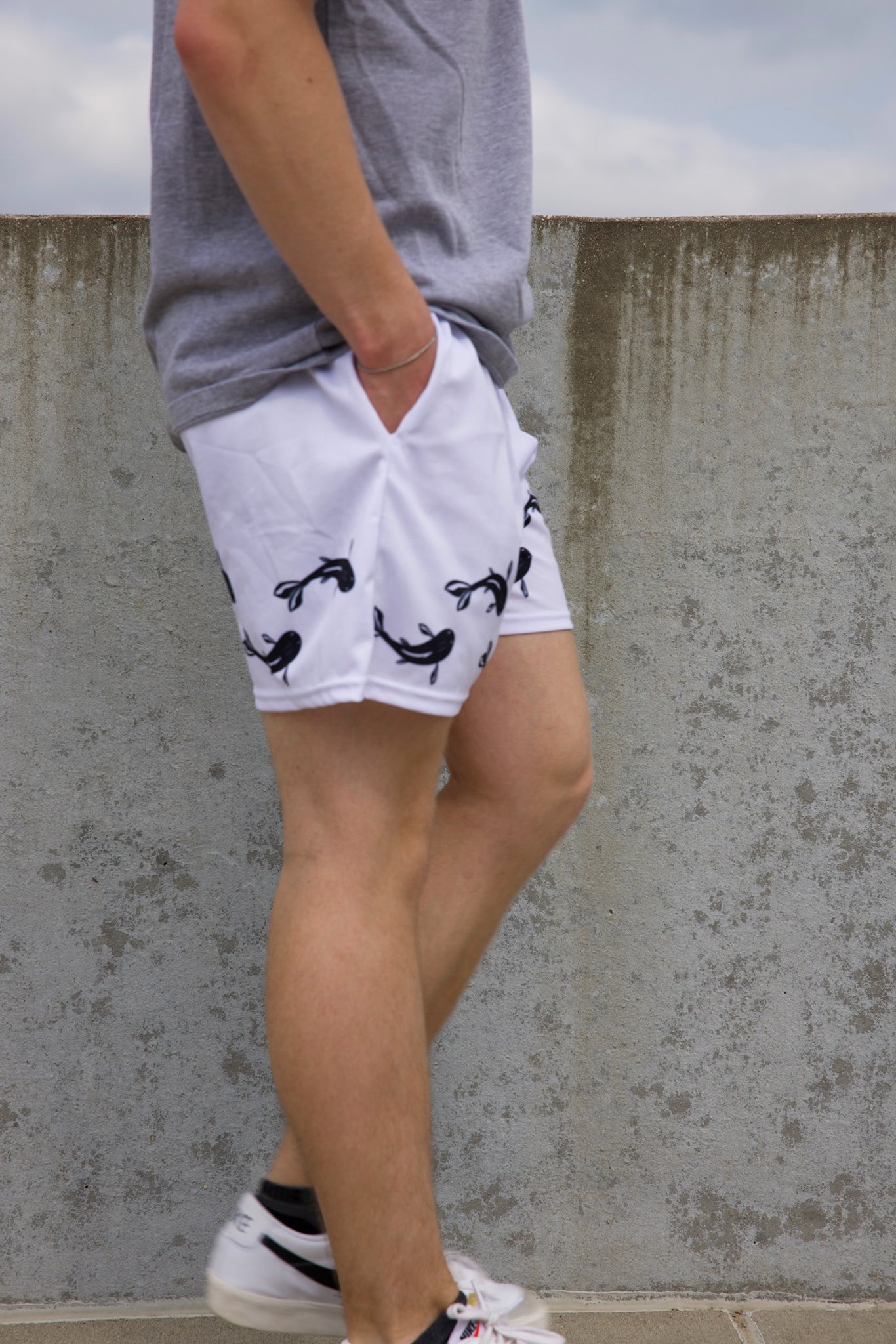 Men's Koi Mesh Shorts