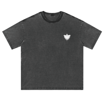 Fluffy Vintage Wash Ghost Tee