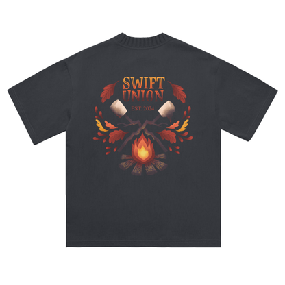 Men's Fall Edition Knitted Neck Tee