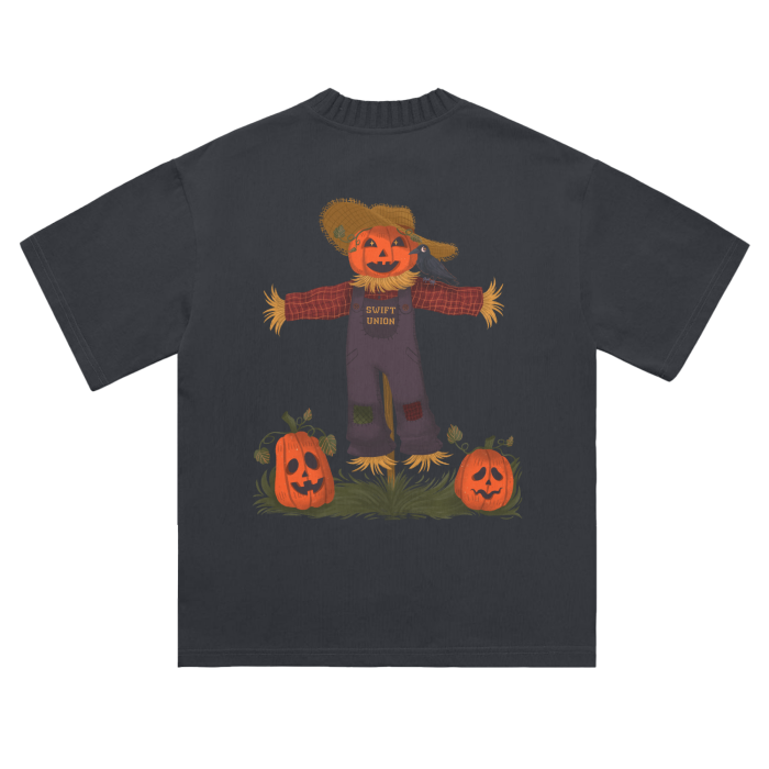 Men's Fall Edition Knitted Neck Tee