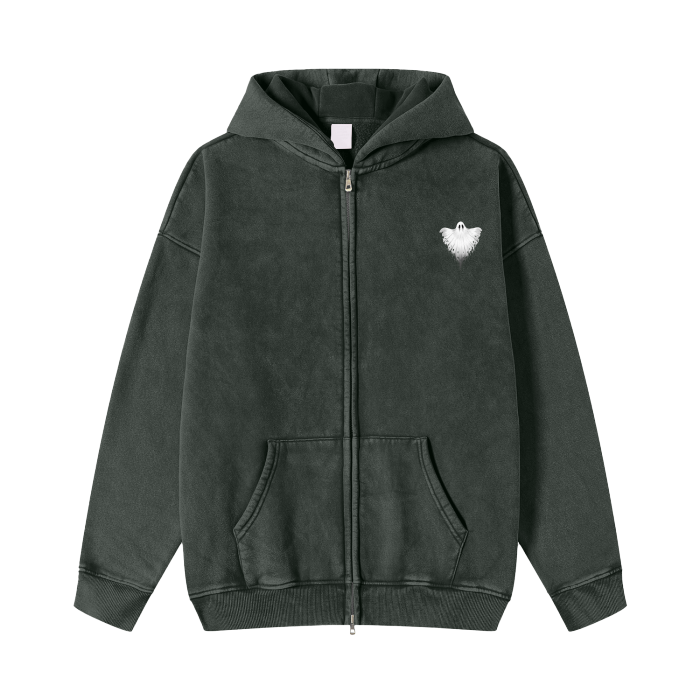 Ghost Zip Hoodie